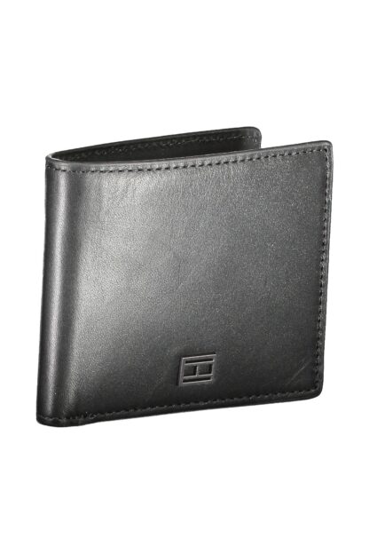 Tommy Hilfiger - Black Leather Men Wallet