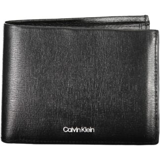 Calvin Klein - "Black Leather Men Wallet"