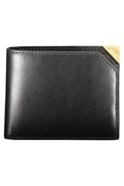 Calvin Klein - "Black Leather Men Wallet"