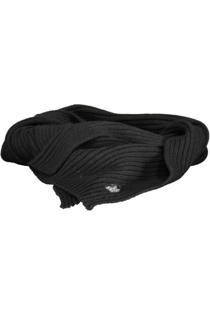 U.S. POLO ASSN. - Black Wool Men Scarf