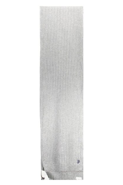 U.S. POLO ASSN. - Gray Wool Men Scarf