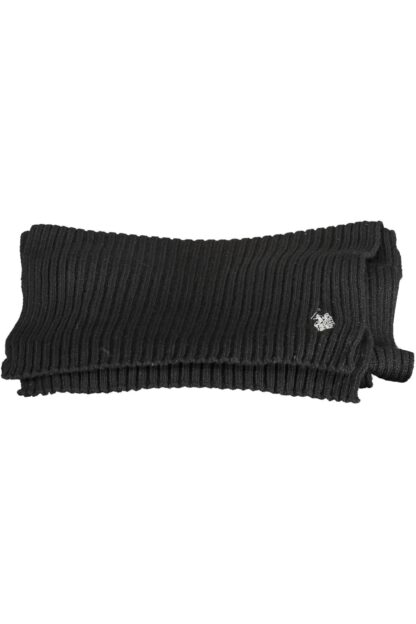 U.S. POLO ASSN. - Black Wool Men Scarf