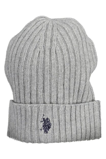 U.S. POLO ASSN. - Gray Wool Men Cap