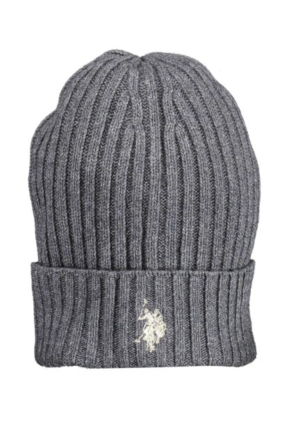 U.S. POLO ASSN. - Gray Wool Men Cap