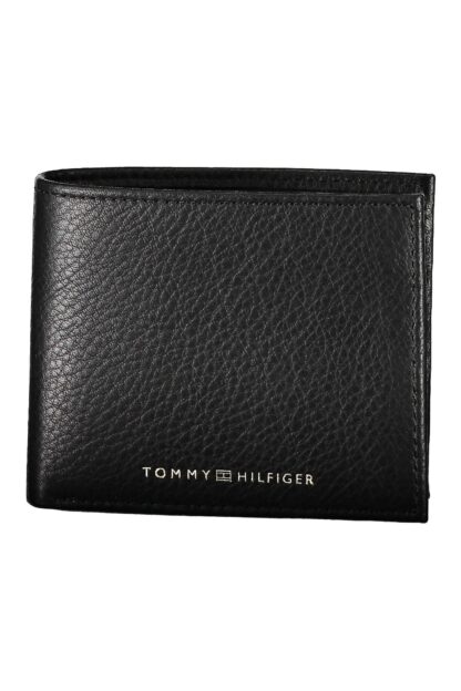 Tommy Hilfiger - Black Leather Men Wallet