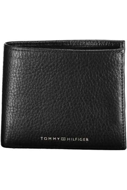 Tommy Hilfiger - Black Leather Men Wallet