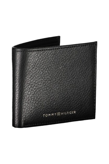 Tommy Hilfiger - Black Leather Men Wallet