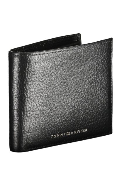 Tommy Hilfiger - Black Leather Men Wallet