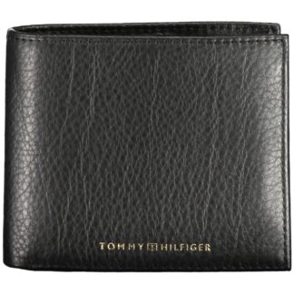 Tommy Hilfiger - Black Leather Men Wallet