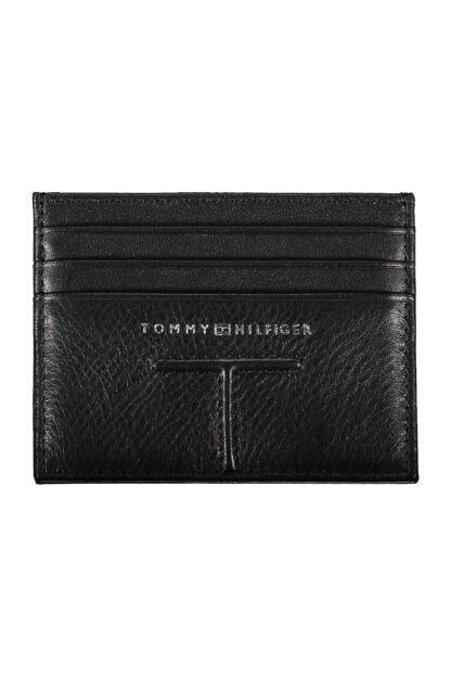 Tommy Hilfiger - Black Leather Men Wallet