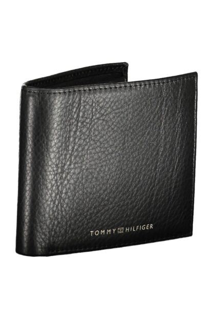 Tommy Hilfiger - Black Leather Mens Wallet