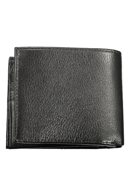 Tommy Hilfiger - Black Leather Men Wallet