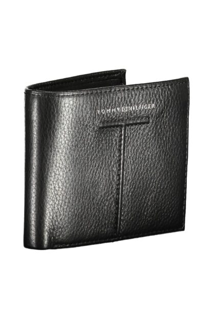 Tommy Hilfiger - Black Leather Men Wallet