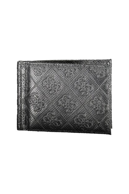 Guess Jeans - "Black Leather Men Wallet"