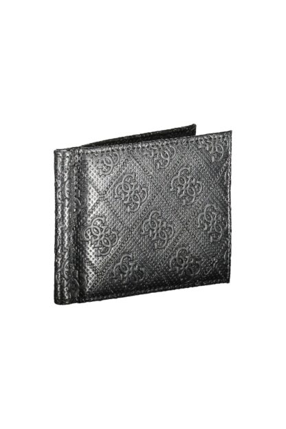 Guess Jeans - "Black Leather Men Wallet"