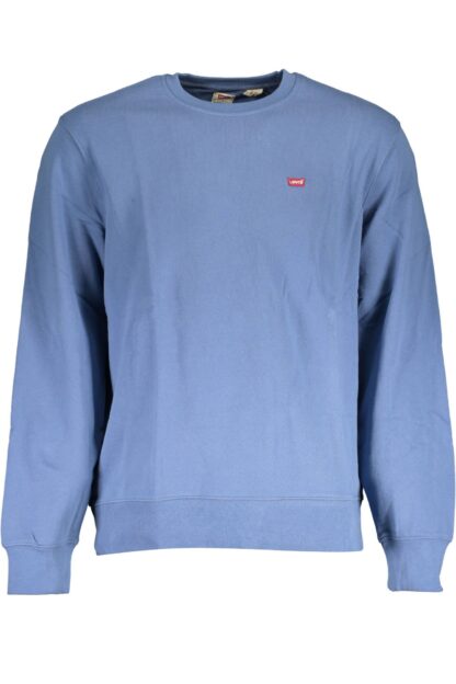 Levi's - Blue Cotton Men Sweater