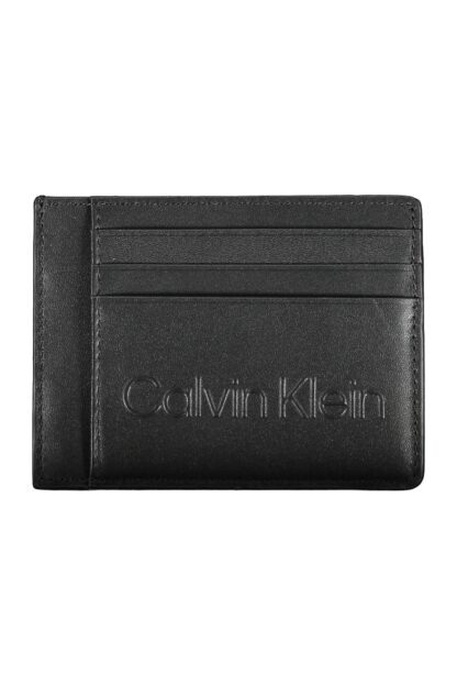 Calvin Klein - Black Polyurethane Men Wallet