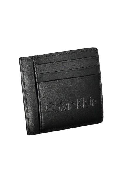 Calvin Klein - Black Polyurethane Men Wallet