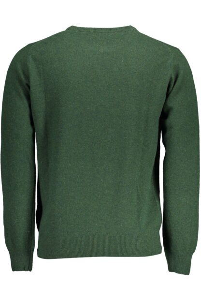 North Sails - Green Wool Men Sweater