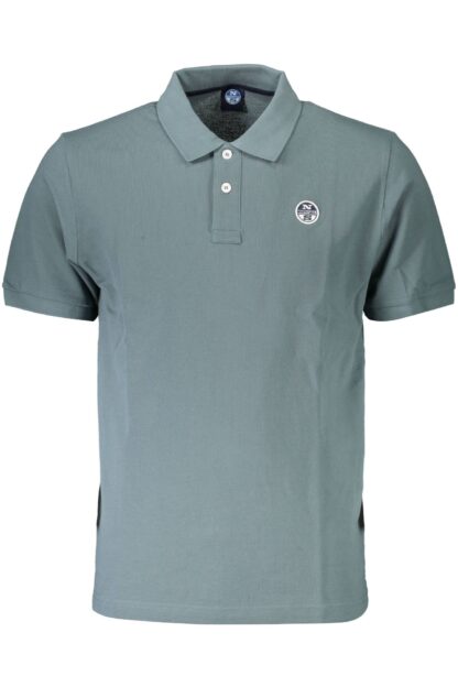 North Sails - Green Cotton Men Polo Shirt