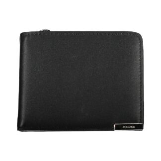 Calvin Klein - Black Polyurethane Men Wallet