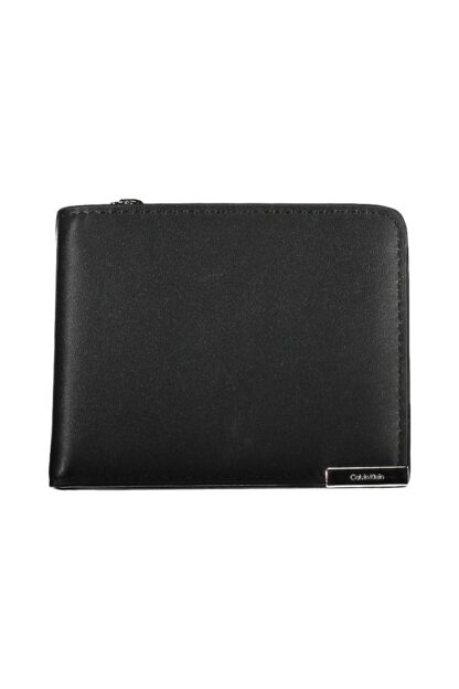 Calvin Klein - Black Polyurethane Men Wallet