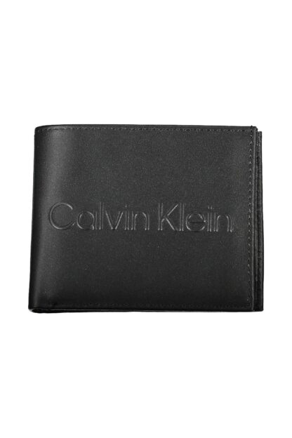 Calvin Klein - Black Polyurethane Men Wallet