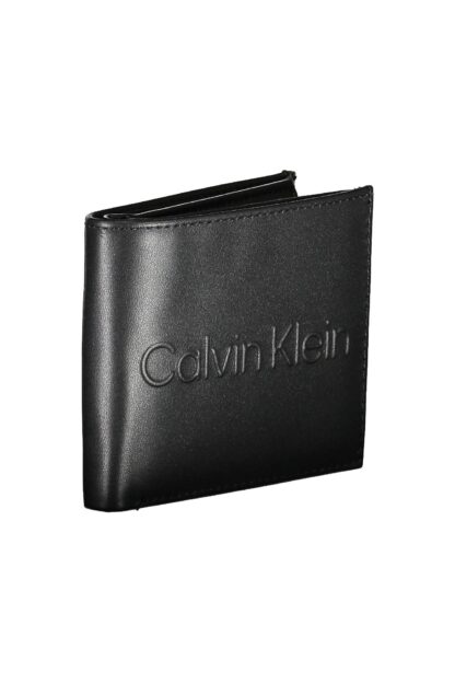 Calvin Klein - Black Polyurethane Men Wallet