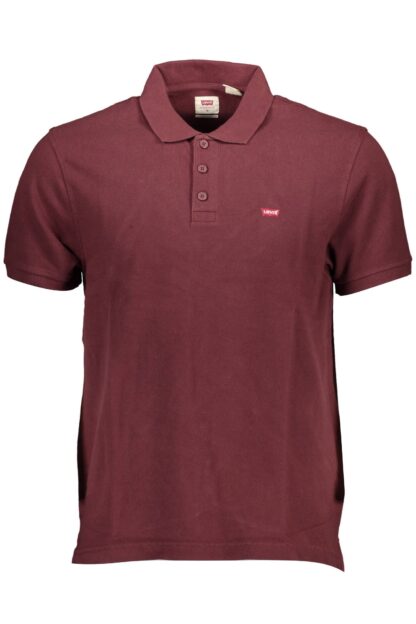 Levi's - Red Cotton Men Polo Shirt