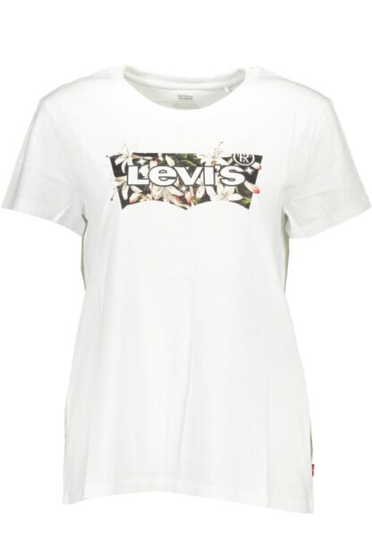 Levi's - White Cotton Women T-Shirt