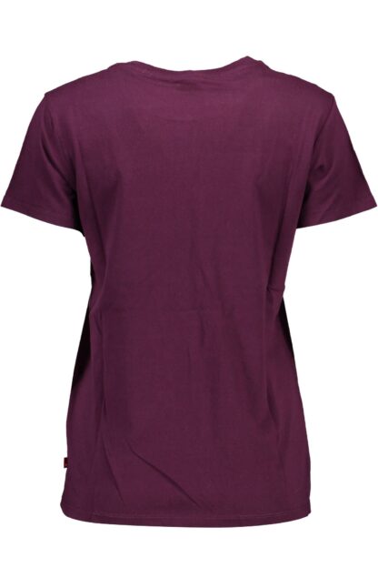 Levi's - Purple Cotton Women T-Shirt