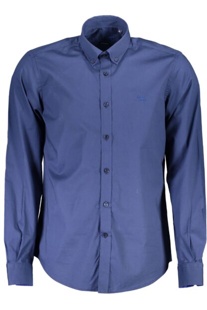 Harmont & Blaine - Blue Cotton Men Shirt