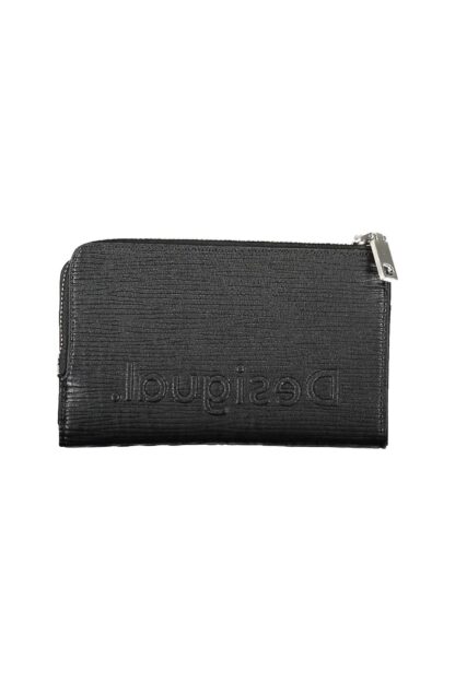 Desigual - Black Polyurethane Women Wallet