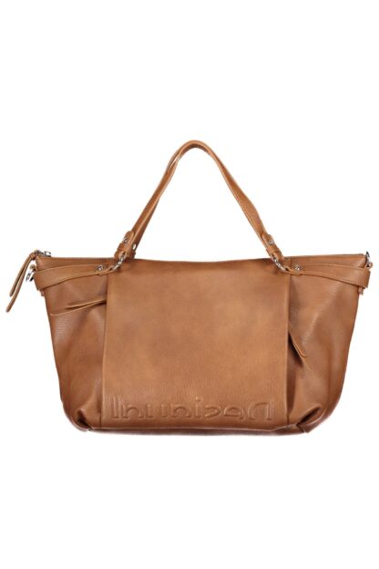 Desigual - Brown Polyethylene Women Handbag