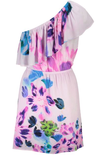 Desigual - Pink Viscose Women Dress