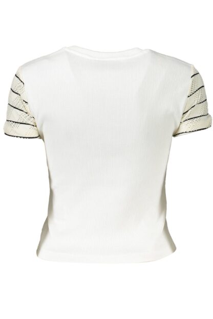 Desigual - White Cotton Women T-Shirt