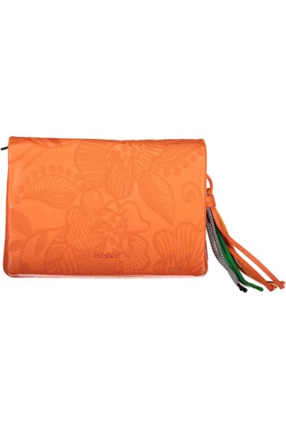 Desigual - Orange Polyurethane Women Handbag