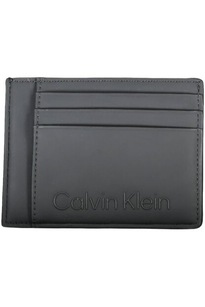 Calvin Klein - Black Polyester Men Cardholder