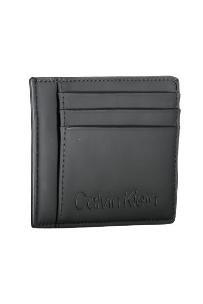 Calvin Klein - Black Polyester Men Cardholder