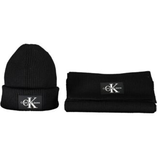 Calvin Klein - Black Cotton Men Cap