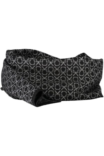 Calvin Klein - Black Wool Men Scarf