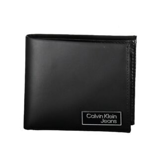 Calvin Klein - Black Leather Mens Wallet