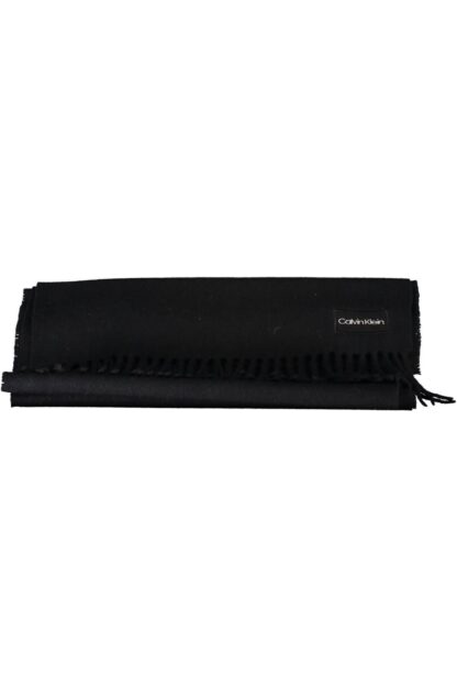 Calvin Klein - Black Wool Men Scarf