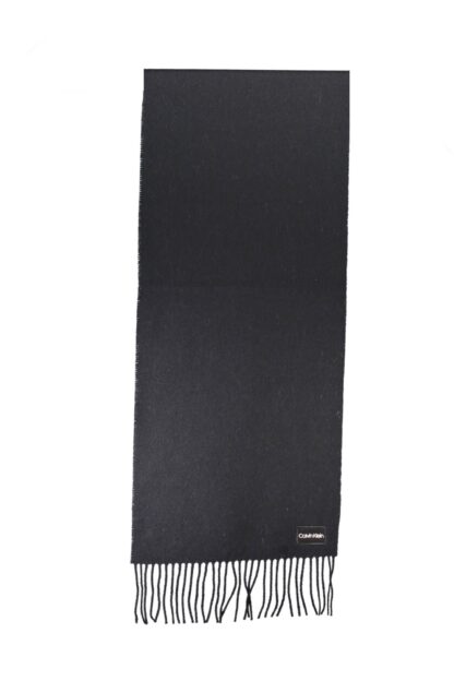 Calvin Klein - Black Wool Men Scarf