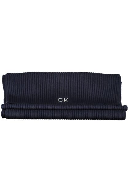 Calvin Klein - Blue Cotton Men Scarf