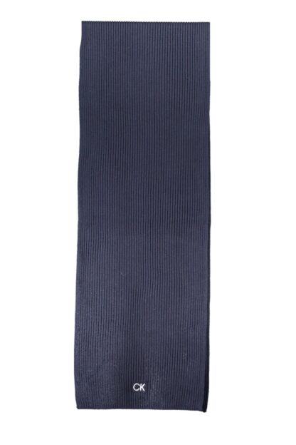 Calvin Klein - Blue Cotton Men Scarf