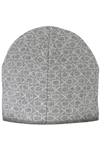 Calvin Klein - Gray Wool Men Cap