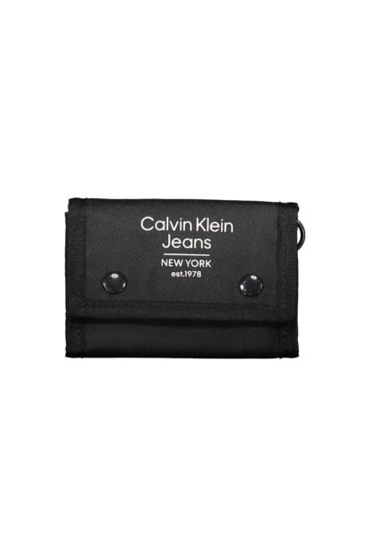 Calvin Klein - Black Polyester Men Wallet