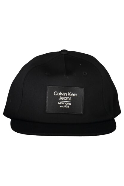 Calvin Klein - Black Cotton Men Cap