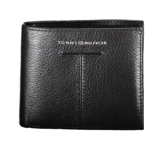 Tommy Hilfiger - Black Leather Mens Wallet